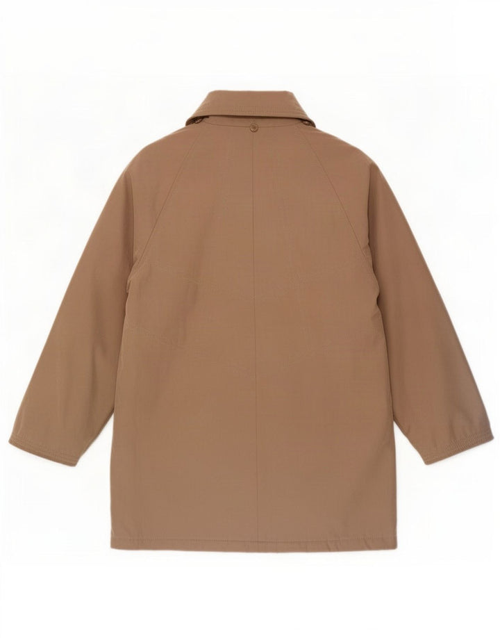Jacques Vert Damen Übergroßer Mantel UK 10 Small Beige Polyester