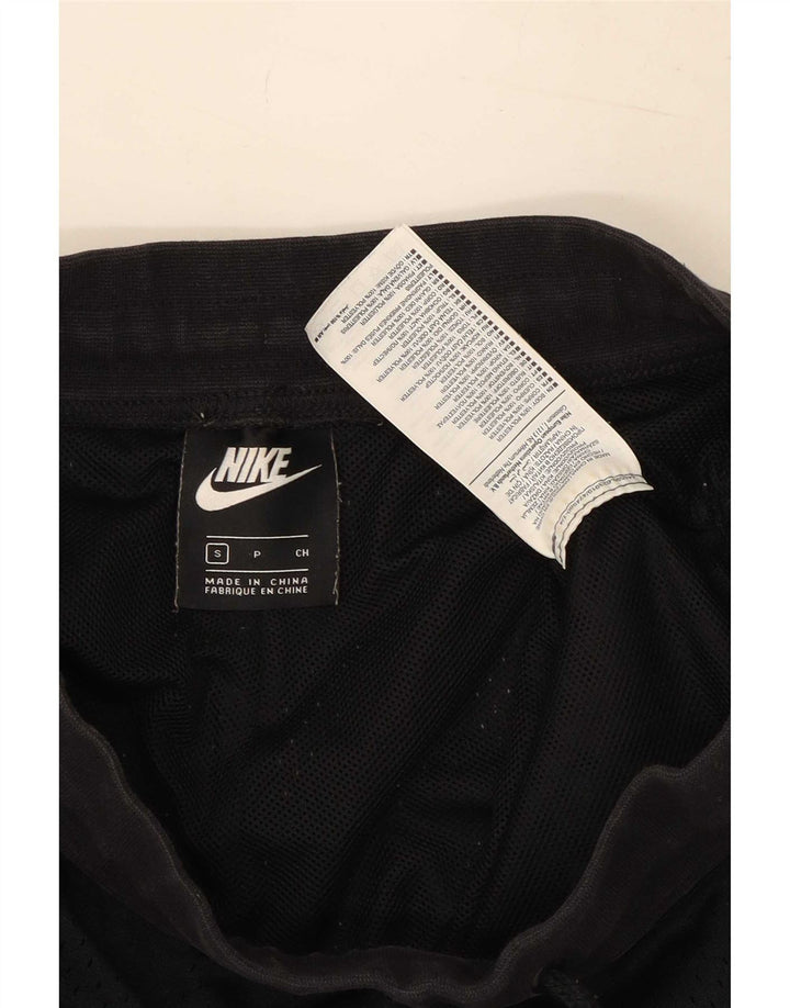 Nike Damen Sportshorts UK 8 Small Schwarz Polyester