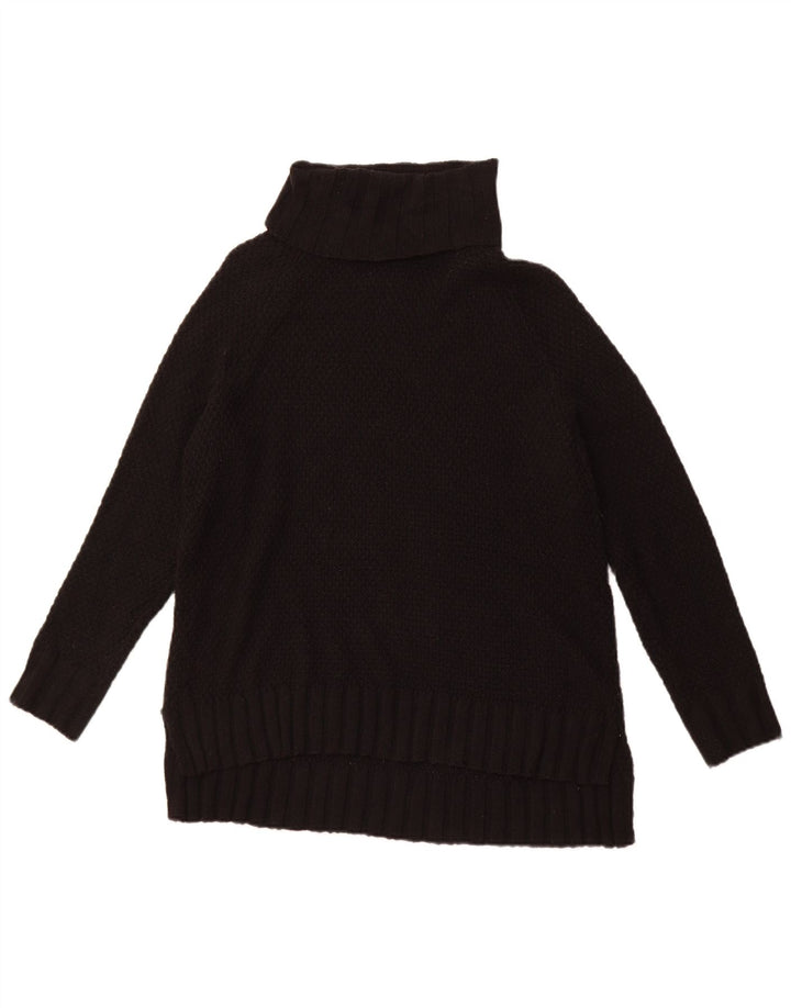 PATAGONIA Damen Übergroßer Rollkragenpullover, Gr. 10, Größe S, Schwarz