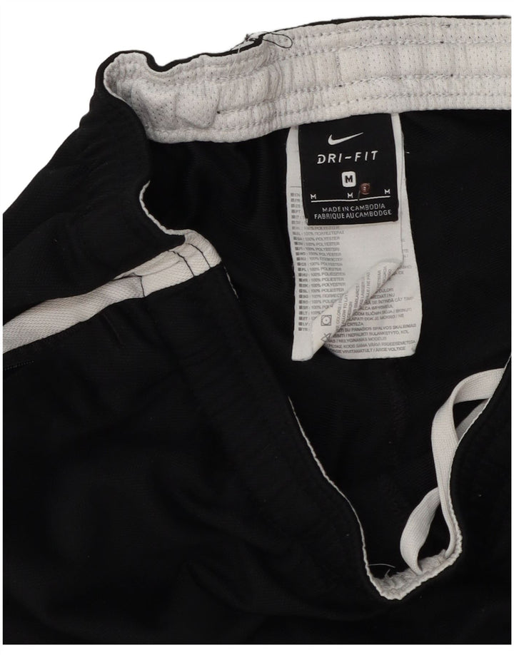 Nike Herren-Trainingshose aus mittelschwarzem Colourblock-Polyester