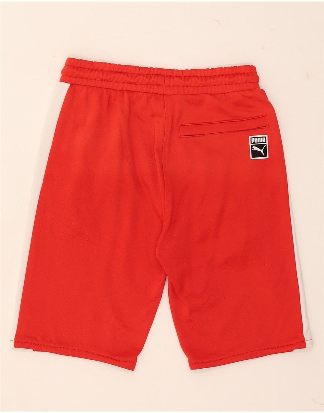 Puma Herren-Sportshorts, klein, rot, Farbblock