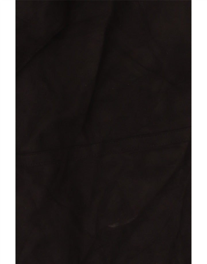 Zara Womens Open Overcoat UK 6 XS Schwarz