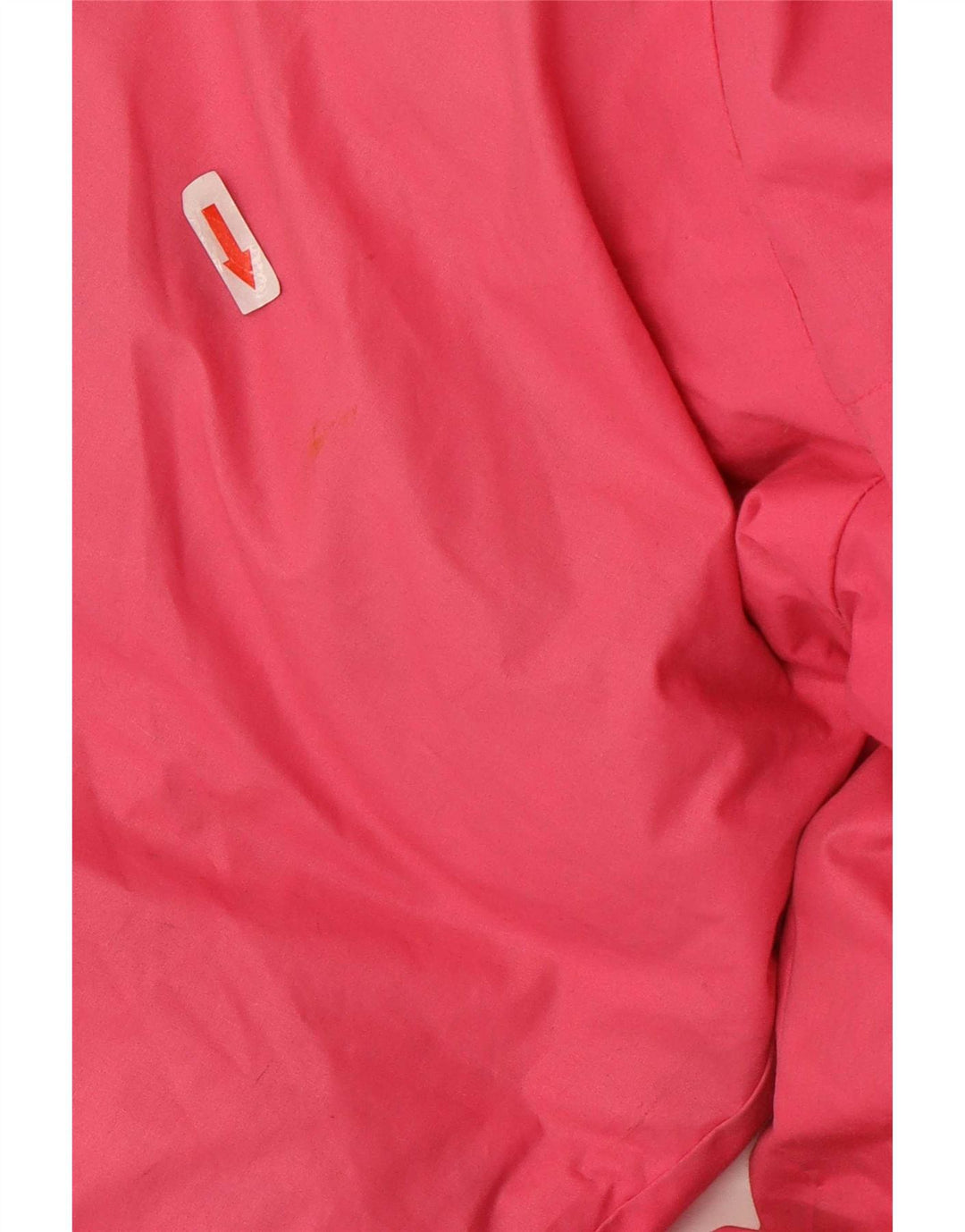 Vintage Herren Kapuzenmantel gepolstert UK 42 XL Rosa Polyester