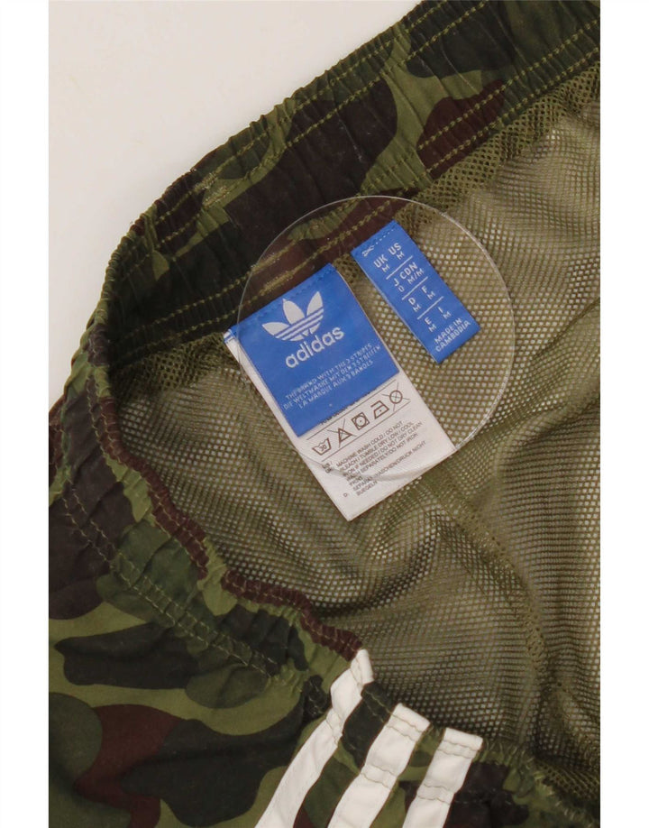 Adidas Herren Sportshorts Medium Khaki Camouflage Polyester