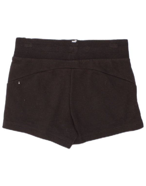 Puma Mädchen Graphic Sport Shorts 9–10 Jahre Schwarz