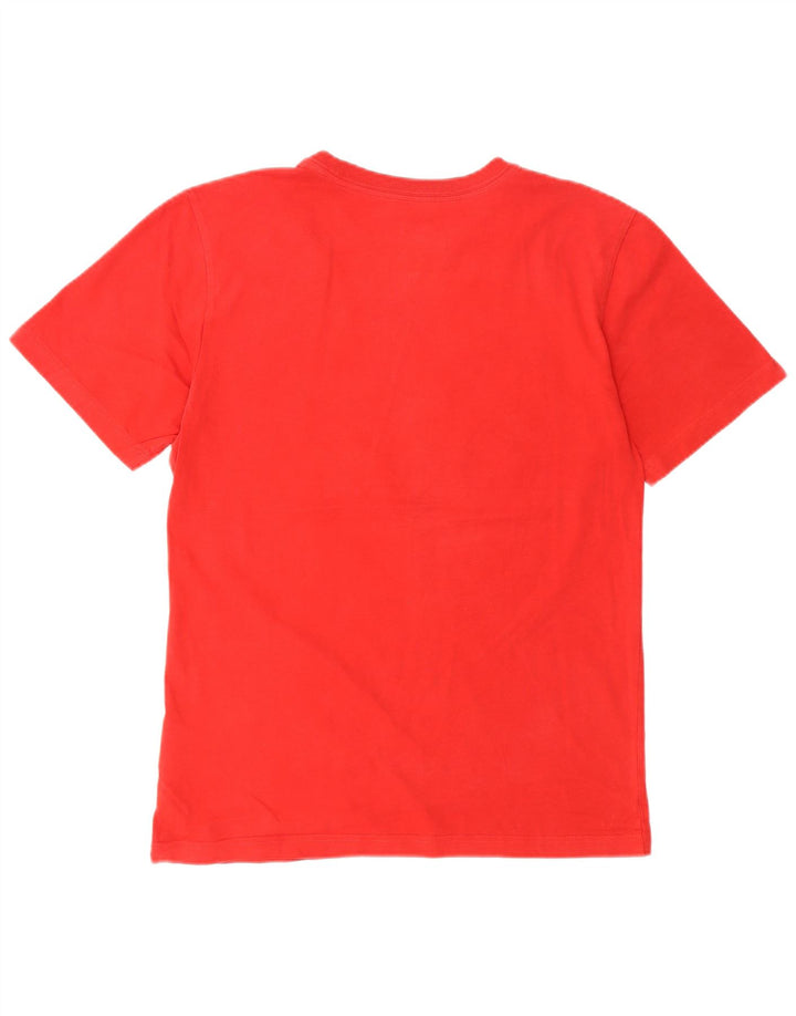 Nike Herren-T-Shirt mit normaler Passform, Grafik, Größe S, Rot, Baumwolle