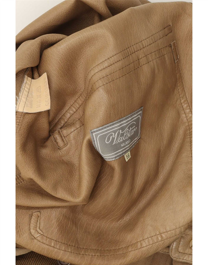 Valstar Herren Lederjacke IT 56 3XL Braun