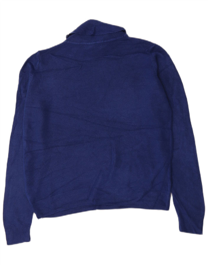 Marks & Spencer Damen-Pullover mit Rollkragen, Gr. 12, mittleres Marineblau