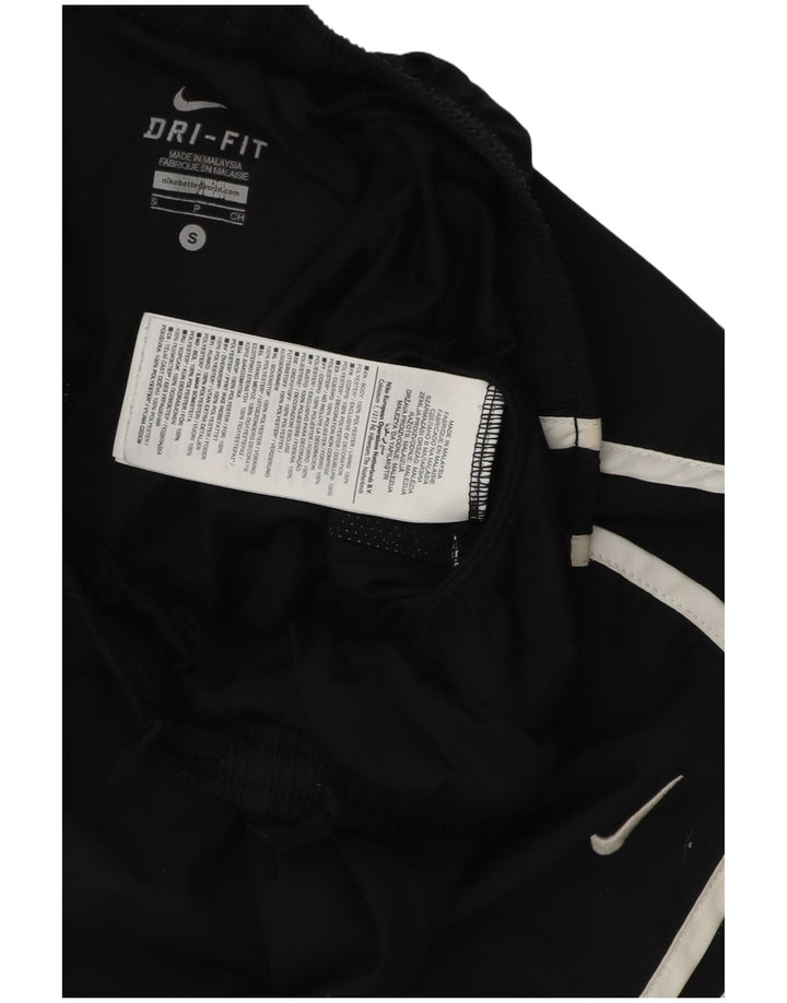 Nike Damen Dri Fit Sport Shorts UK 8 Small Schwarz Polyester