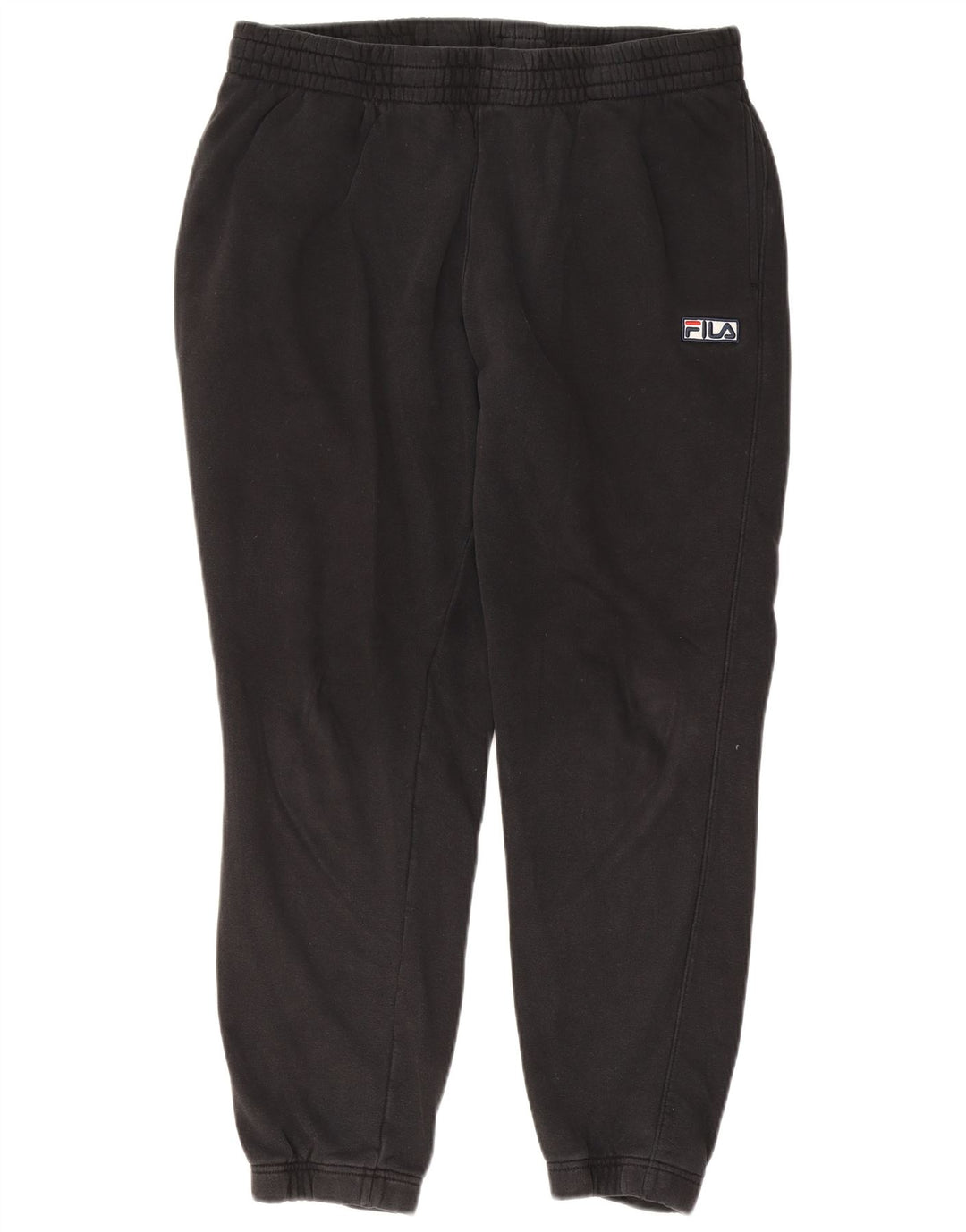 Fila Herren-Trainingshose, Jogginghose, groß, schwarze Baumwolle