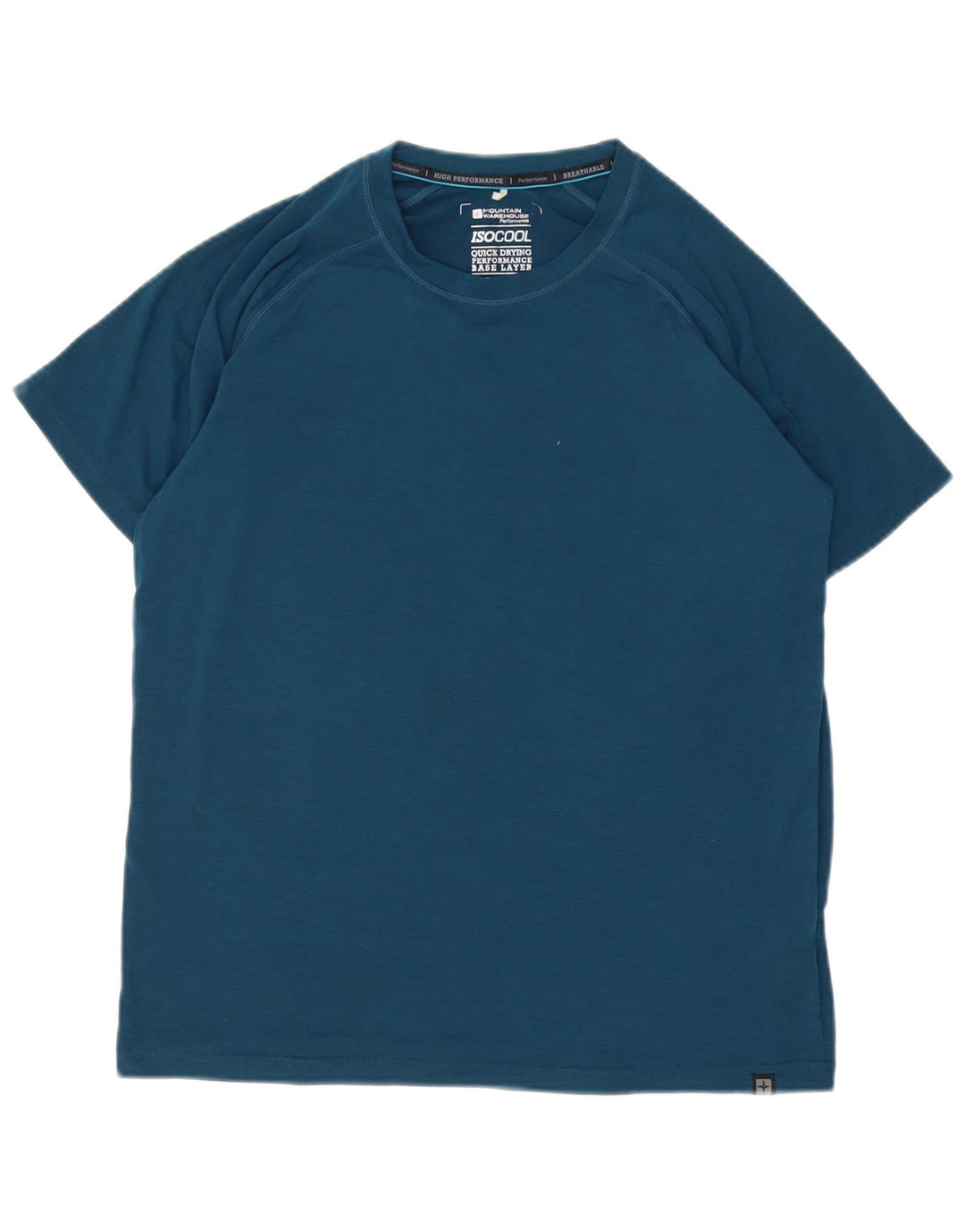 Mountain Warehouse Herren-T-Shirt-Oberteil, Größe S, Blau, Polyester