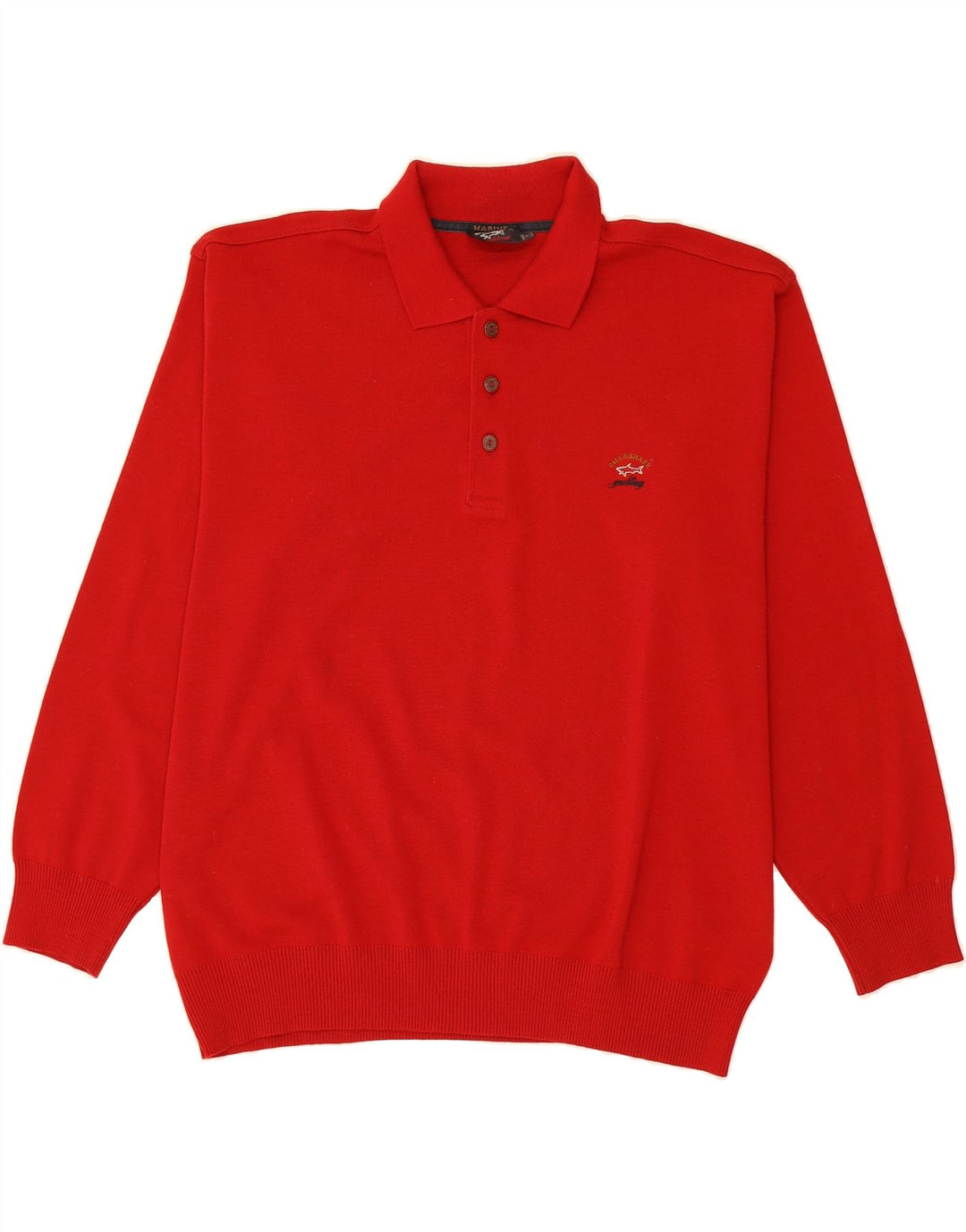 PAUL & SHARK Herren-Pullover mit Rollkragen, 2XL, rote Wolle