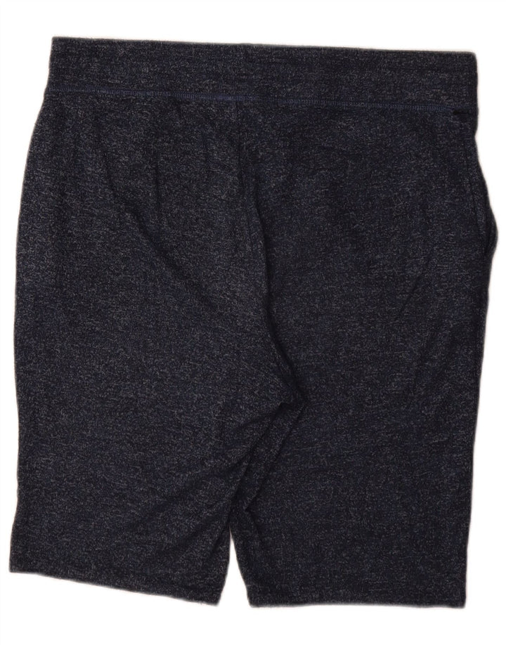 Marks & Spencer Damen Sportshorts UK 14 Large Marineblau meliertes Polyester
