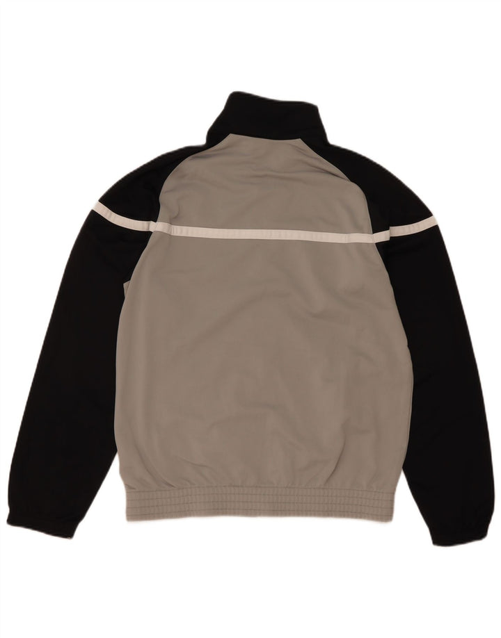 Nike Herren-Trainingsanzugoberteil, UK-Größe 36/38, Größe S, grau, Colourblock-Polyester