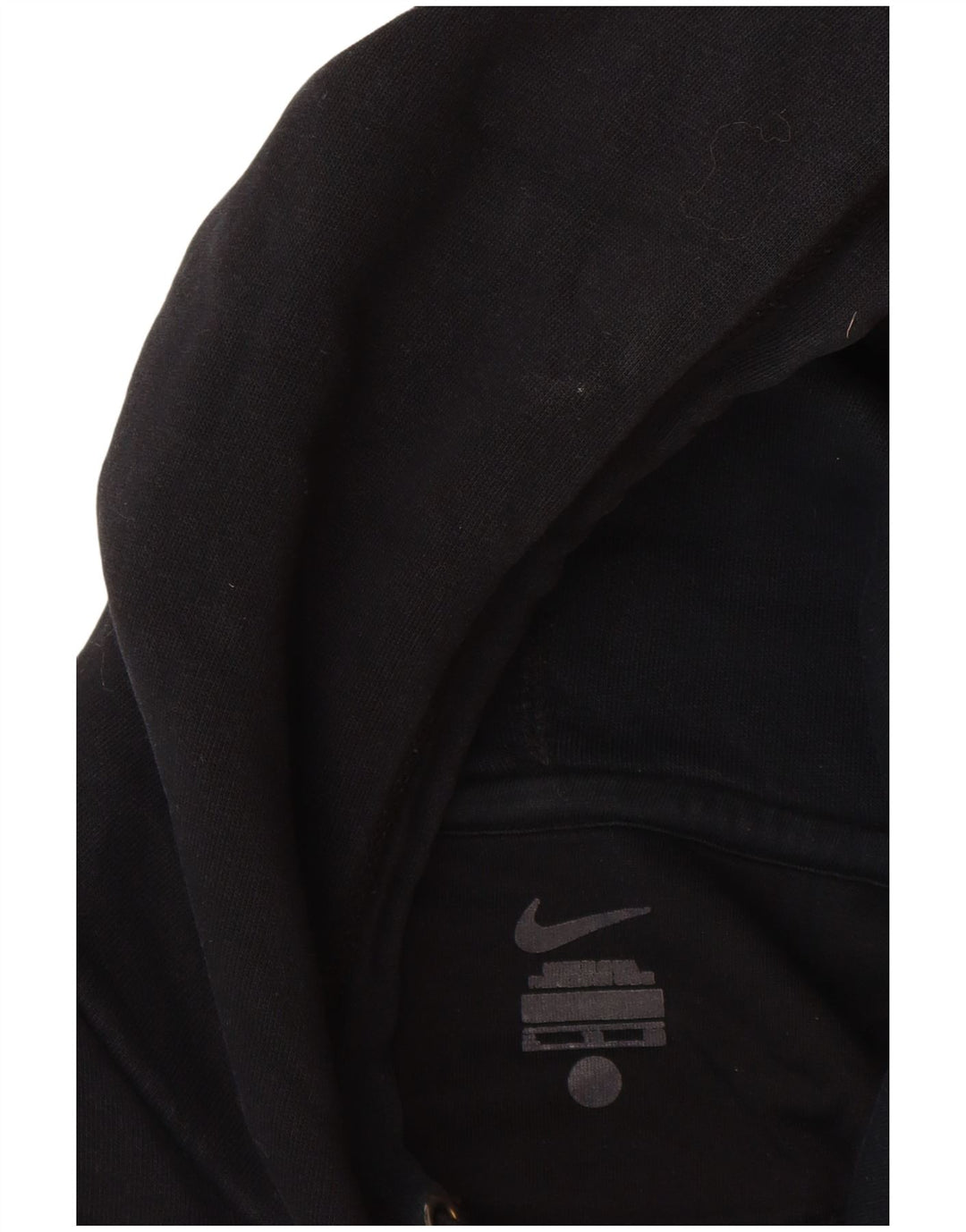 NIKE Herren Kapuzenpullover XL Schwarz Baumwolle