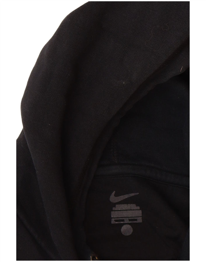 NIKE Herren Kapuzenpullover XL Schwarz Baumwolle