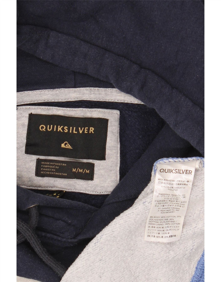 Quiksilver Herren-Kapuzenpullover mit Grafik, mittelgroß, mehrfarbig, Farbblock