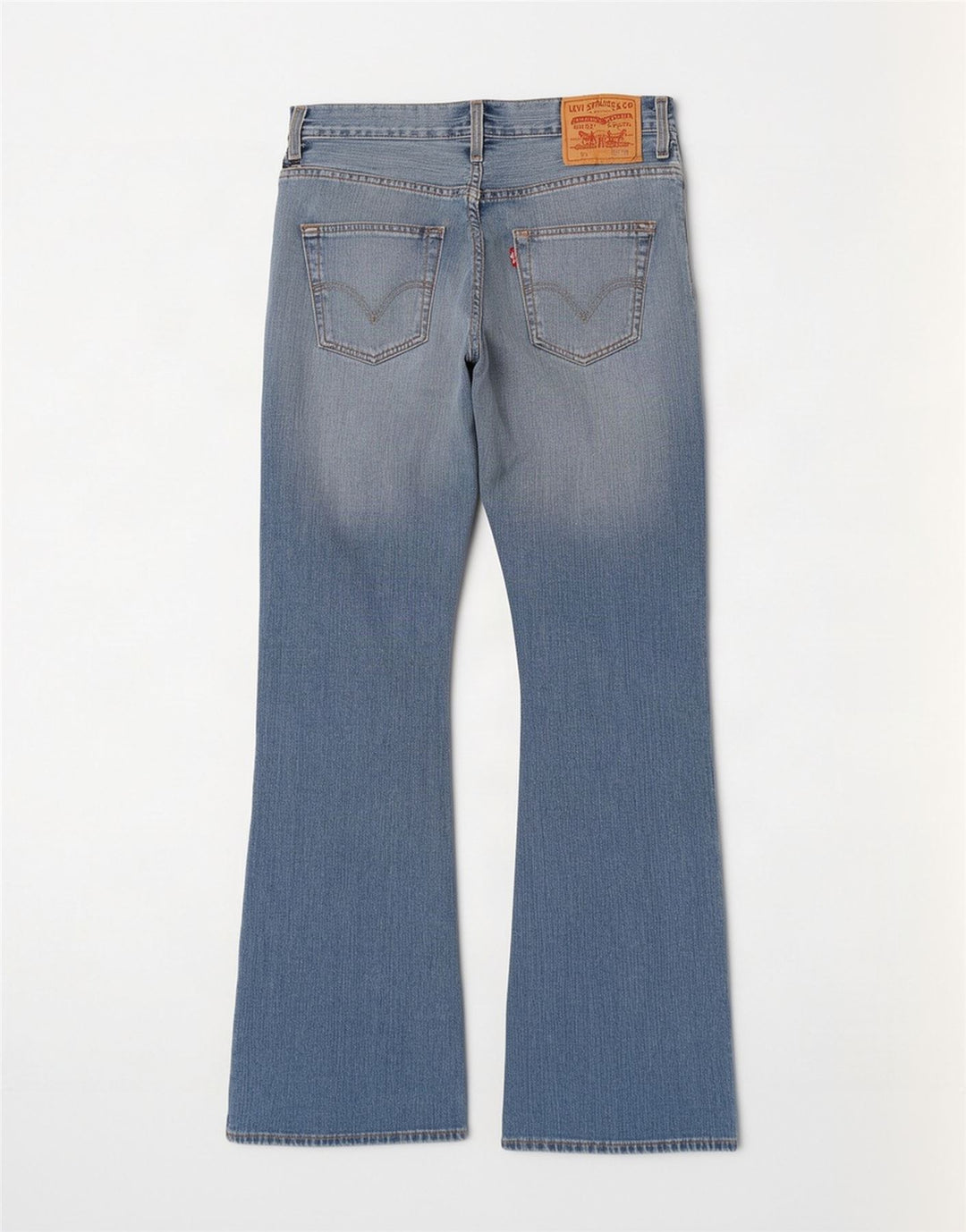 Levi's Herren 507 Slim Bootcut Jeans W31 L34 Blaue Baumwolle