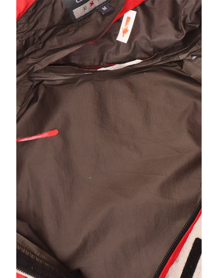 Berghaus Herren-Regenjacke mit Kapuze, UK 38, mittelrotes Nylon