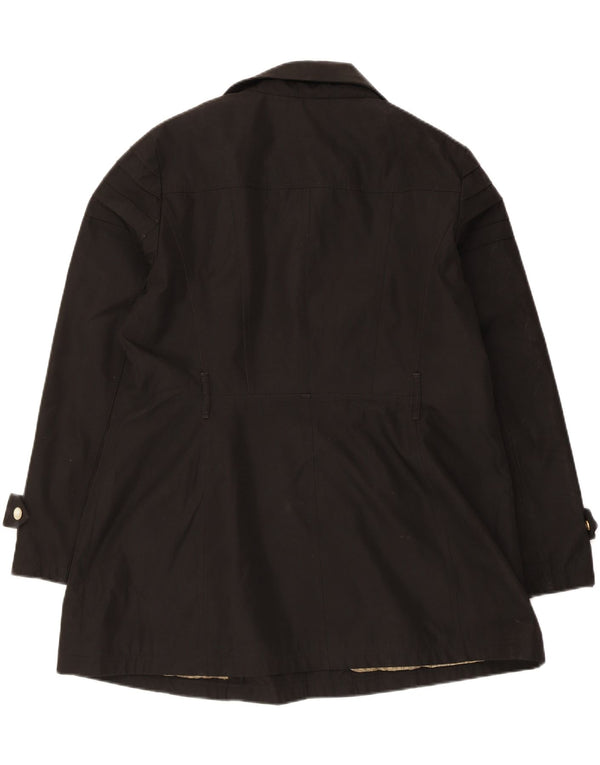 Michael Kors Damenmantel UK 18 XL Schwarz Polyester