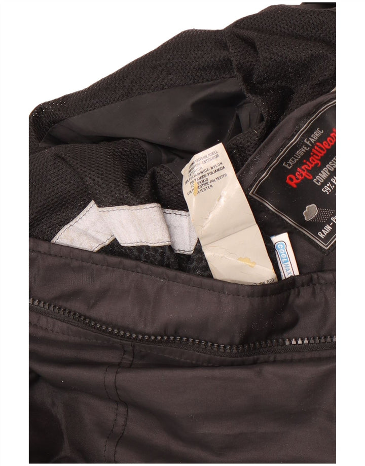 Refrigiwear Herren Regenjacke UK 38 Medium Schwarz Polyamid