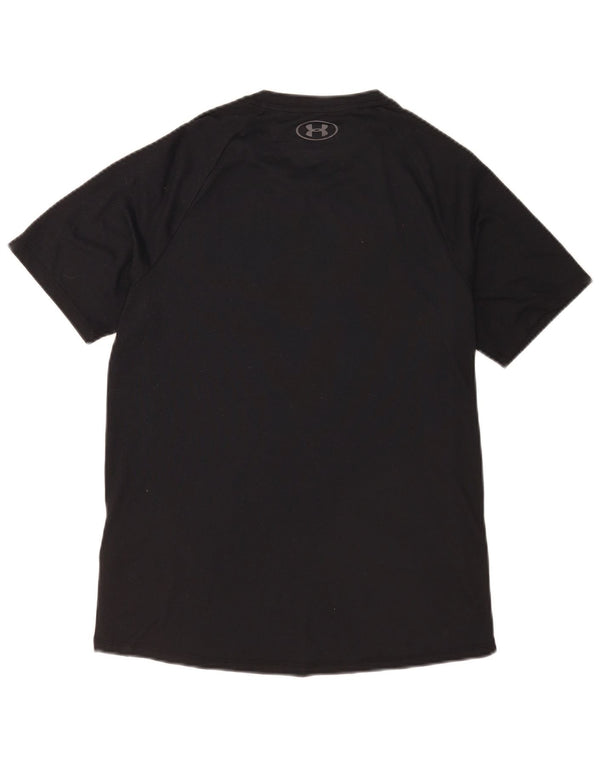 Under Armour Herren Heat Gear T-Shirt Top Small Schwarz Polyester