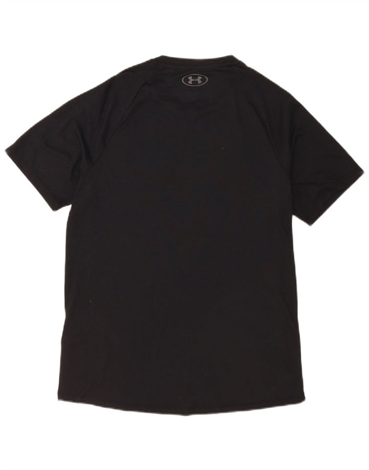 Under Armour Herren Heat Gear T-Shirt Top Small Schwarz Polyester