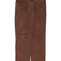 Jeckerson Herren Straight Jeans W33 L30 Braune Baumwolle