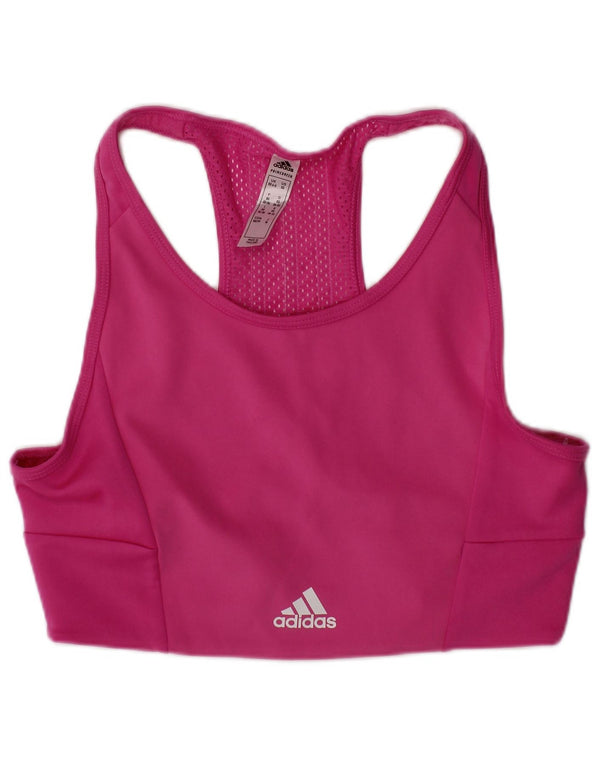 Adidas Damen Graphic Sport Bra Top UK 4/6 XS Rosa