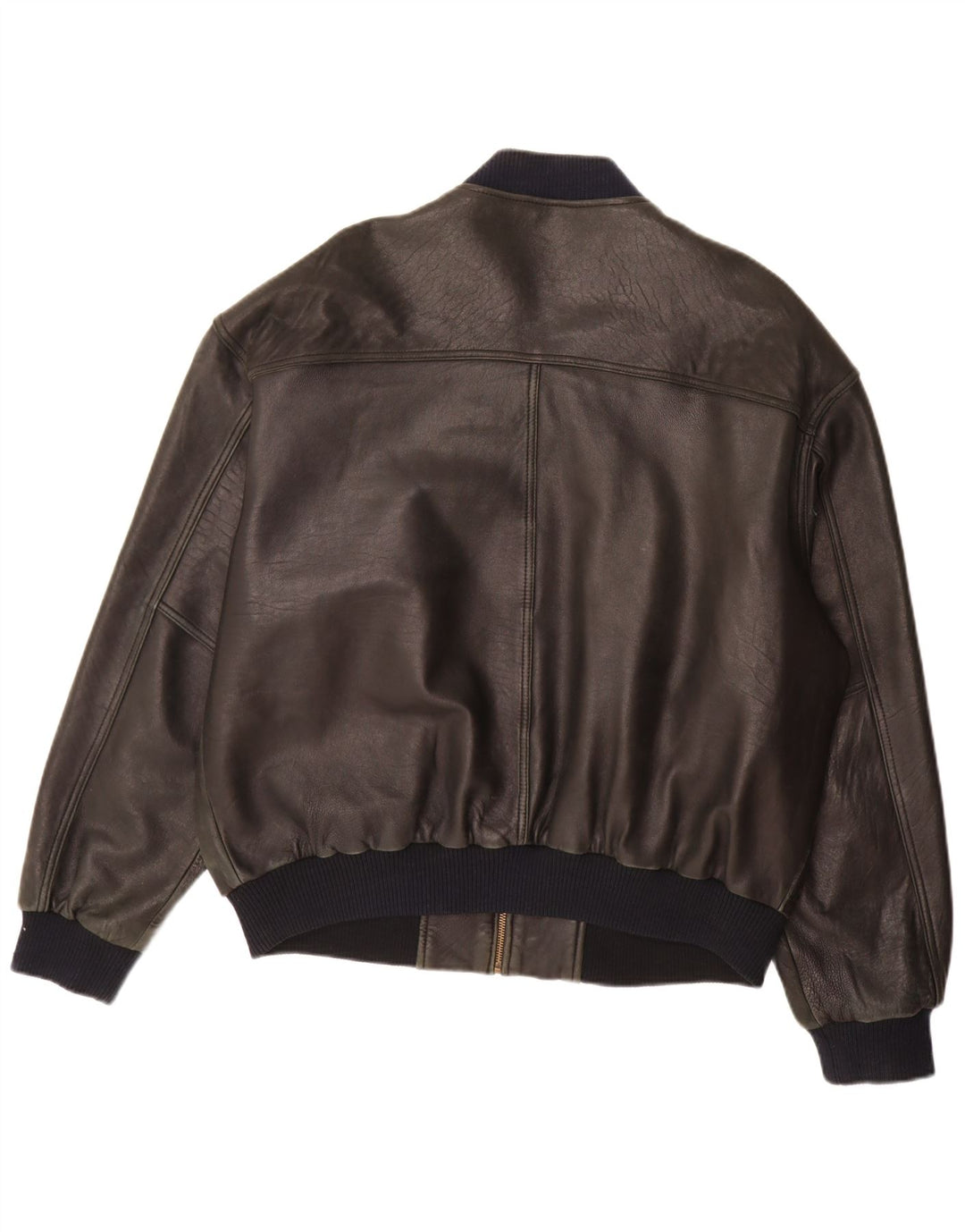 Trapper Herren Lederjacke IT 54 2XL Schwarz