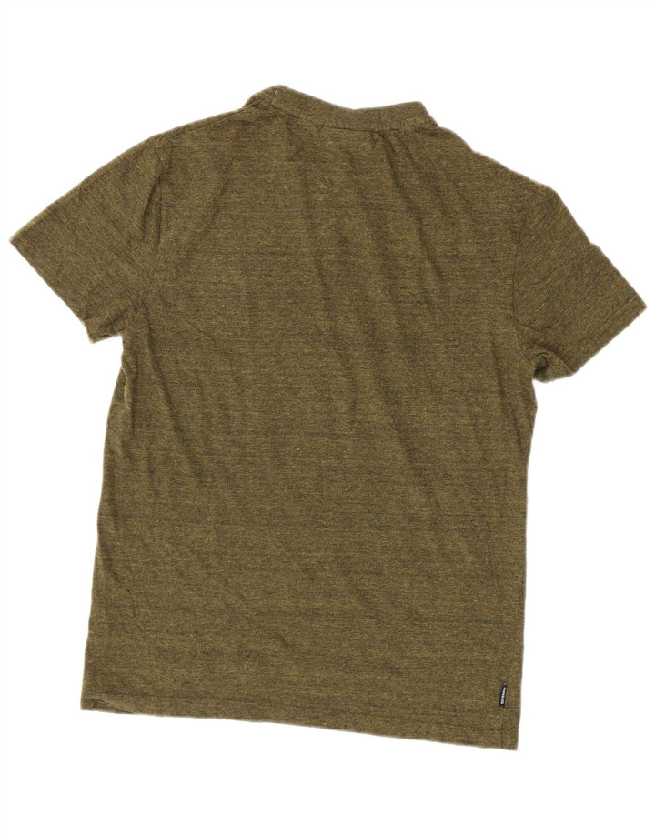 Superdry Herren T-Shirt-Oberteil, klein, Khaki, meliert