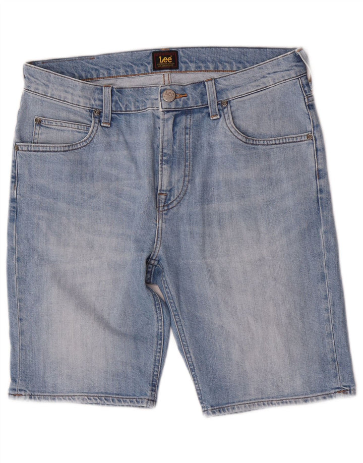 Lee Herren Jeansshorts W30 Mittelblau