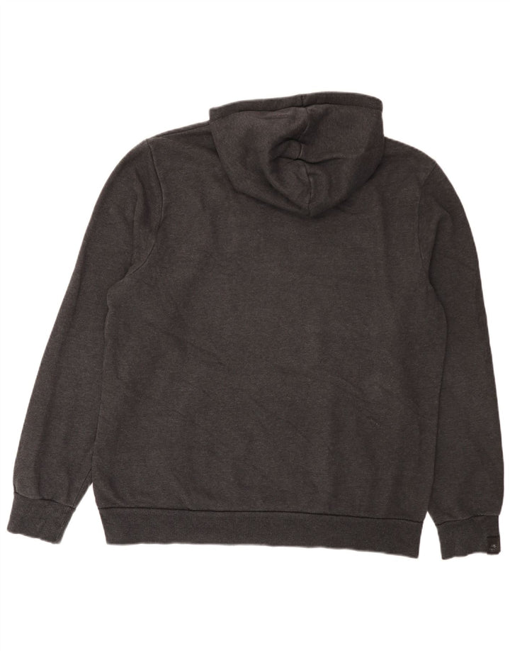 Puma Herren Graphic Hoodie Pullover Large Grau
