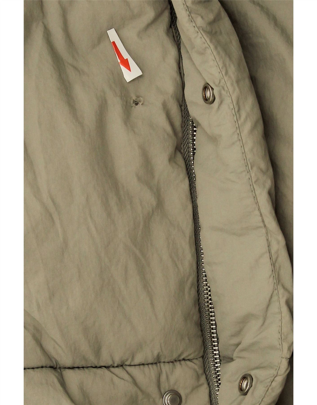 Wattierte Weste für Jungen von Zara, 13–14 Jahre, Khaki, Nylon
