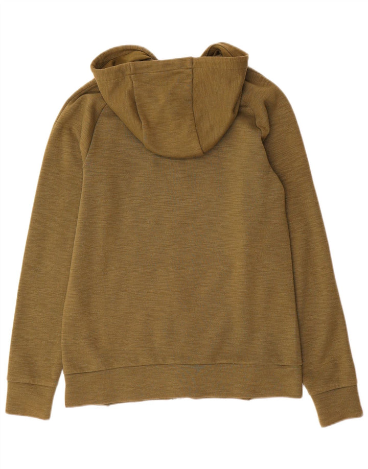 Nike Herren-Kapuzenpullover mit Reißverschluss, Größe S, Khaki, Baumwolle