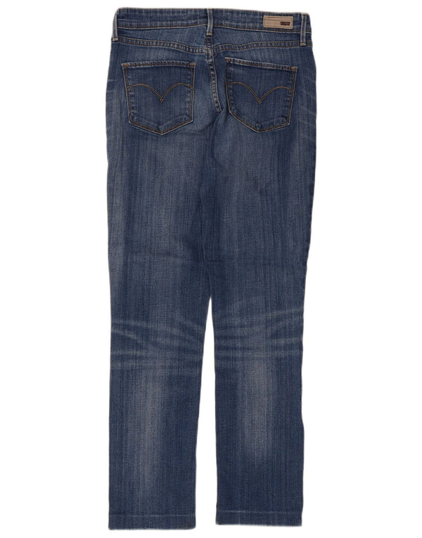 Levi's Damen Demi Curve Classic Rise Slim Jeans US 4 Small W27 L28 Blau