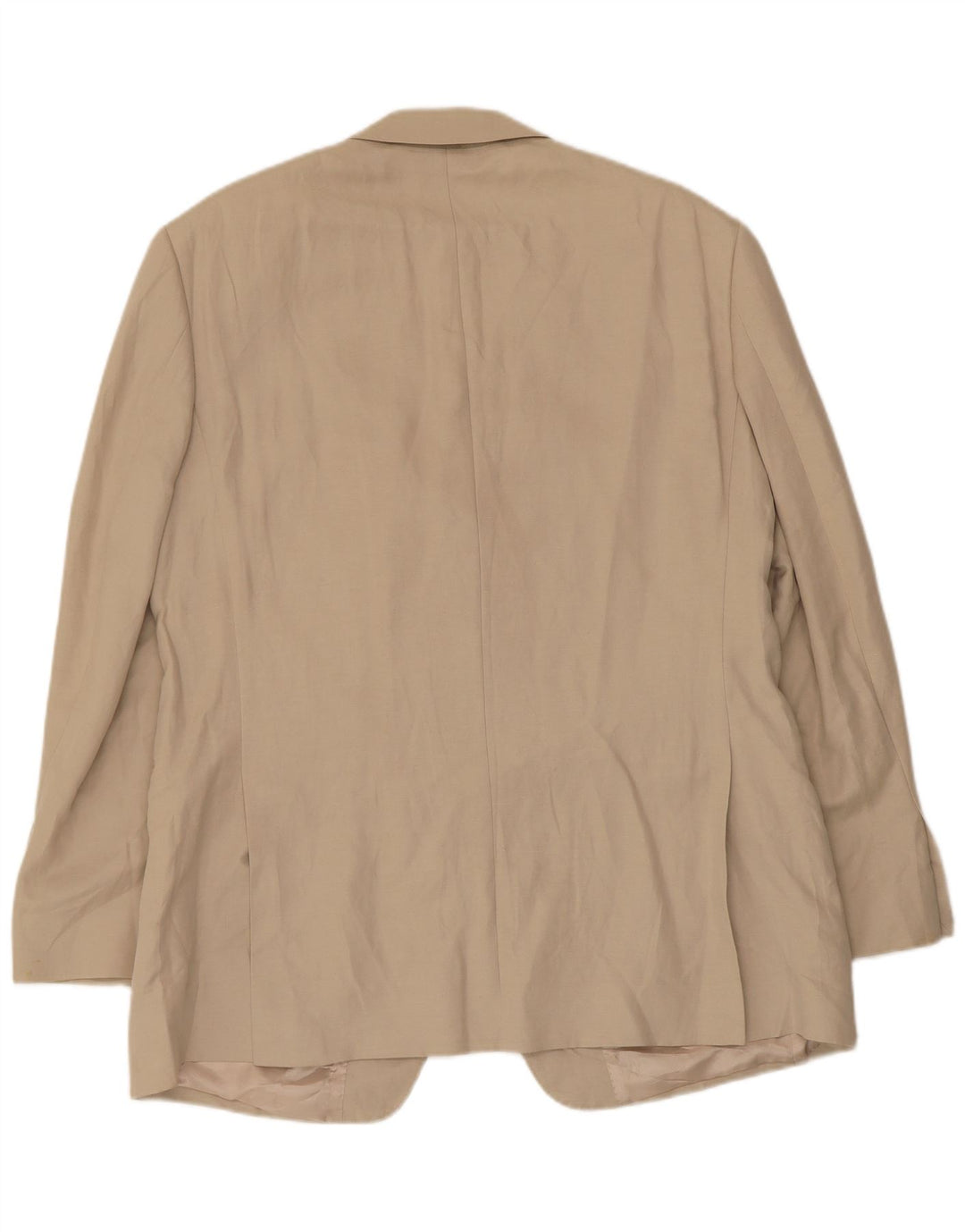 MARKS & SPENCER Herren-Blazer mit 2 Knöpfen, UK 42, Größe L, Beige, Seide