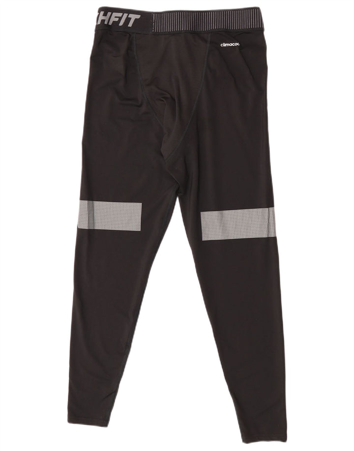 Adidas Herren Climacool Leggings, großes schwarzes Polyester