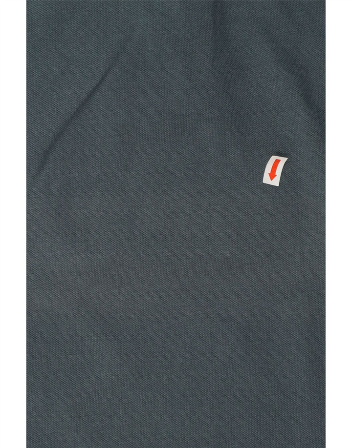 Dack's Herren-Poloshirt aus mittlerer marineblauer Baumwolle