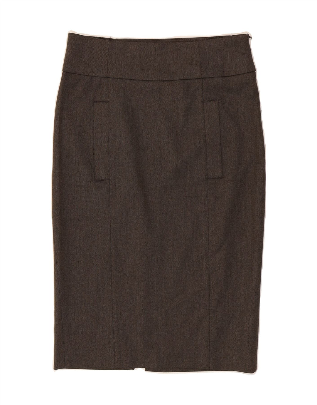 ZARA Womens Pencil Skirt Small W27  Grey Viscose Vintage Zara and Second-Hand Zara from Messina Hembry 