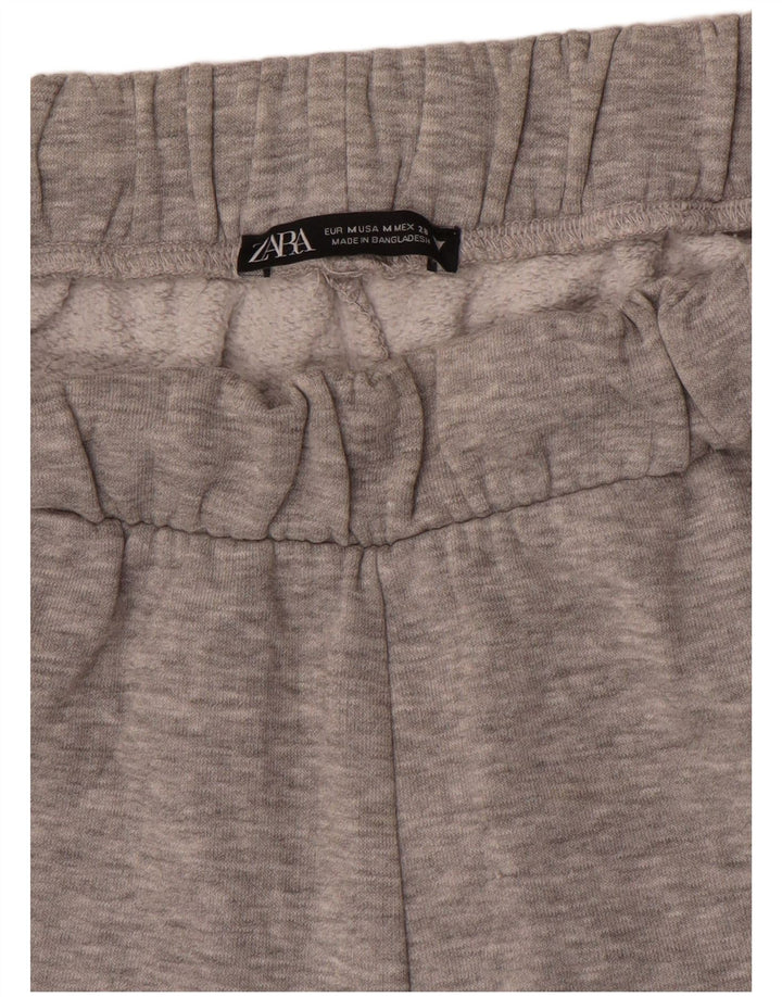 Zara Damen Trainingshose Jogger UK 14 Mittelgrau