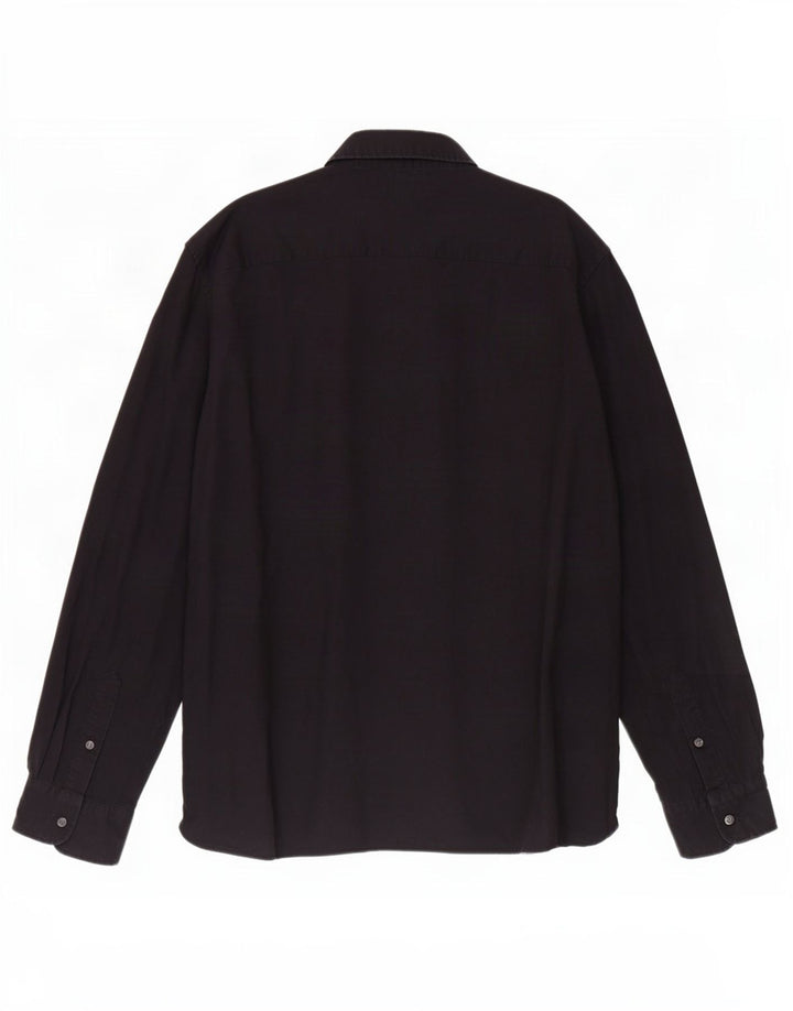Levi's Herrenhemd XL aus schwarzer Baumwolle