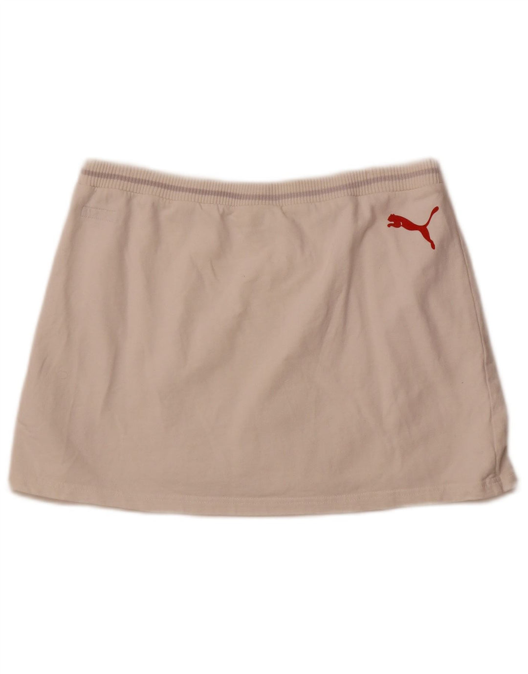 Puma Damen Graphic Minirock Medium W32 Weiß