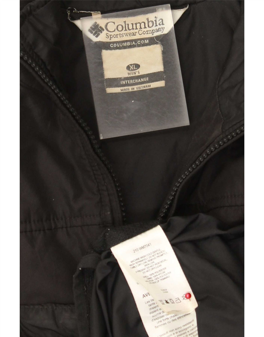 Columbia Herren Interchange Liner Bomberjacke UK 42 XL Schwarz Polyester