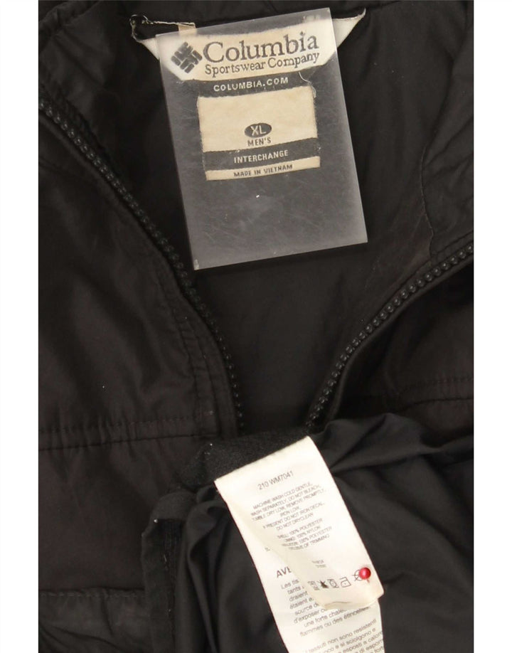 Columbia Herren Interchange Liner Bomberjacke UK 42 XL Schwarz Polyester
