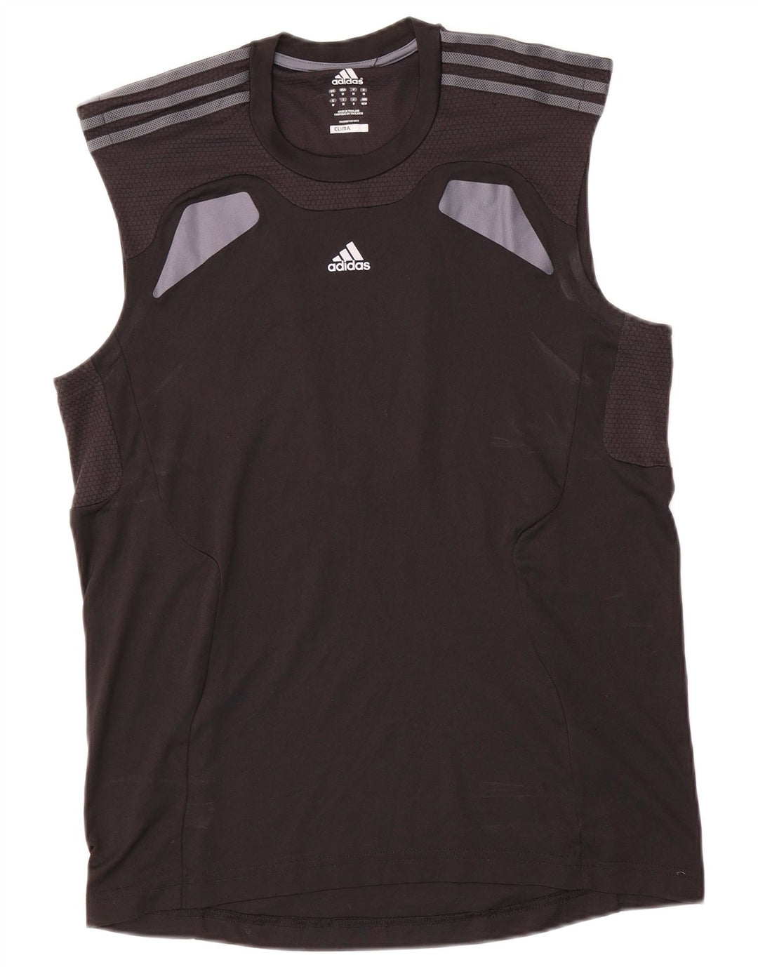 ADIDAS Herren Climacool Weste Top Medium Schwarz Colourblock Polyester