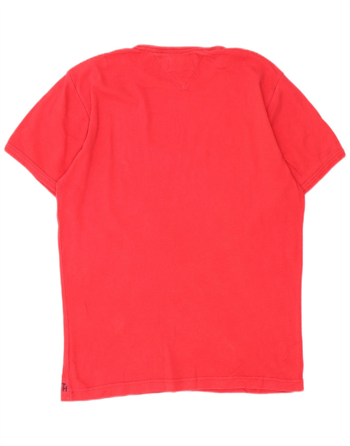 Tommy Hilfiger Herren T-Shirt Top Large Rot