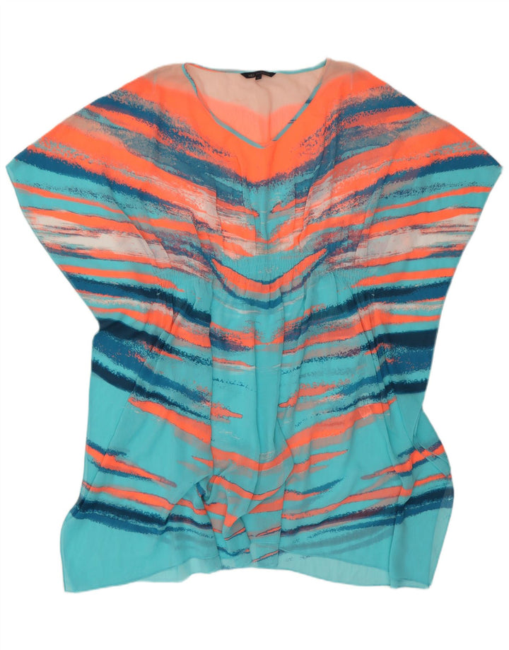 Marks & Spencer Damen-Kaftan-Kleid, Größe 46, groß, mehrfarbig, gestreift