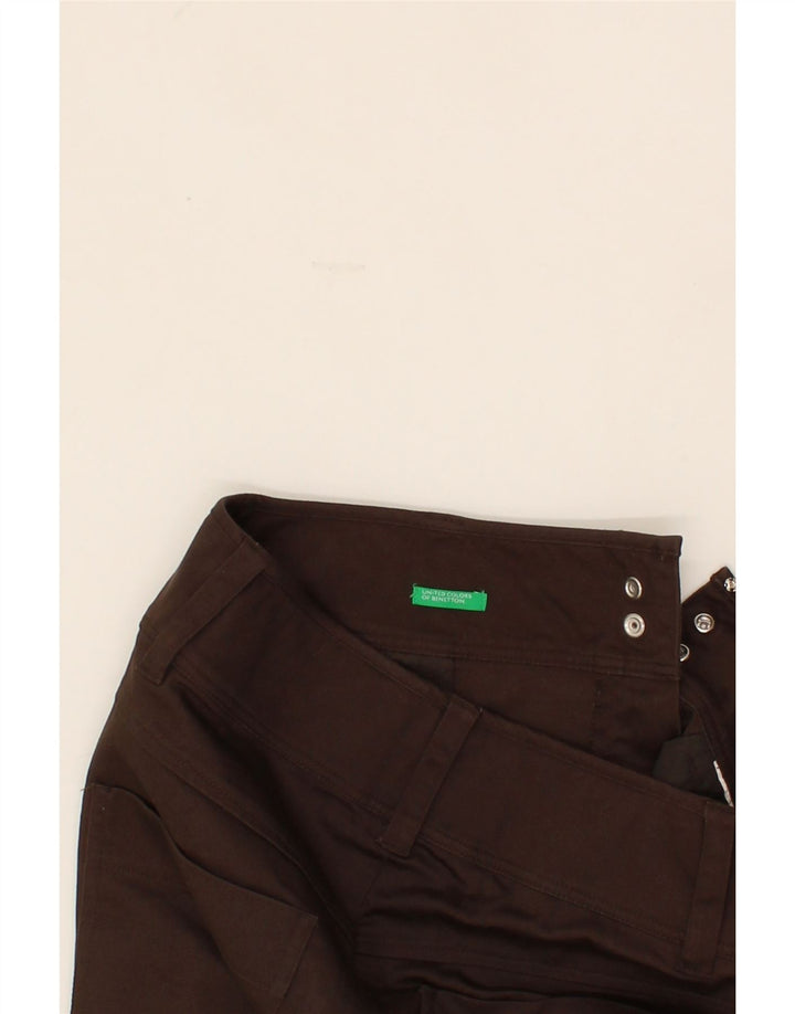 BENETTON Womens Mini Skirt W30 Medium  Brown Vintage Benetton and Second-Hand Benetton from Messina Hembry 