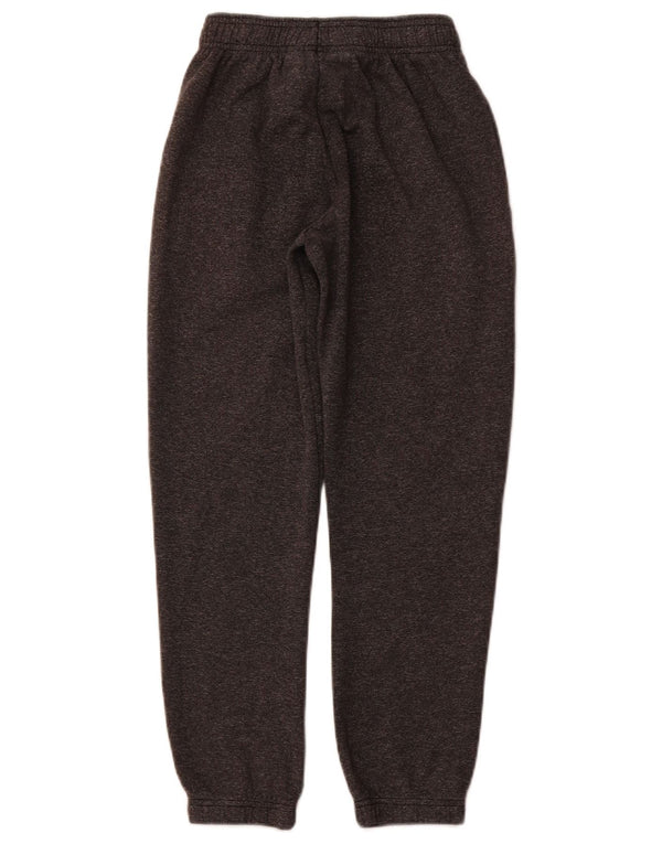 ADIDAS Mädchen-Trainingshose, Jogginghose, 11–12 Jahre, grau gefleckte Baumwolle